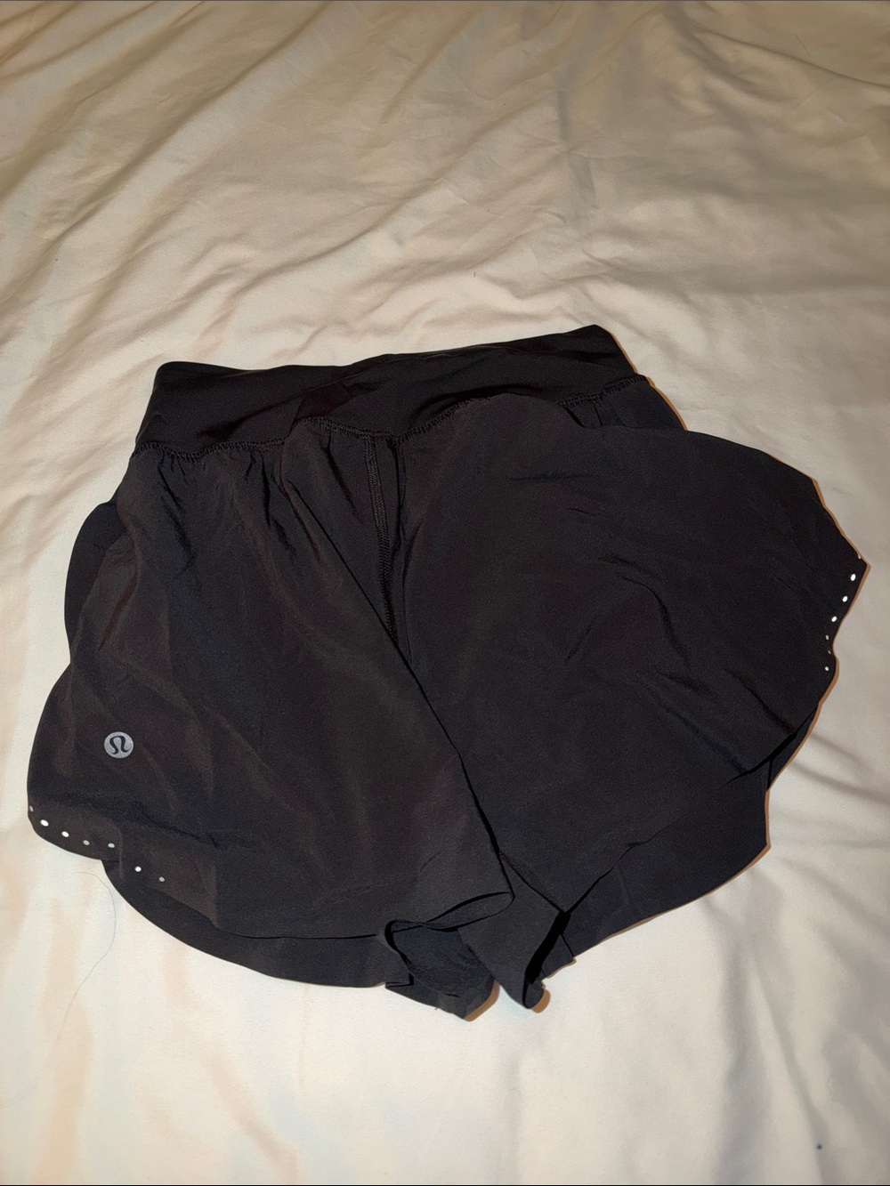 lululemon athletica Black Fast and Free Shorts